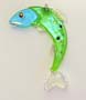 Glass Art Trout 